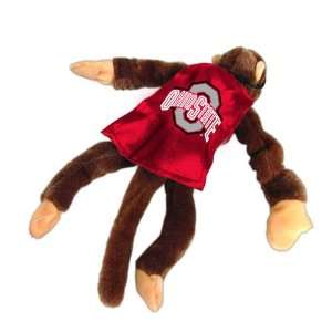 Pack of 2 NCAA Ohio State Buckeyes Plush Flying Monkey Stuffed Animals