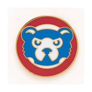 Chicago Cubs Bear Face Logo MLB Baseball Team Cloisonee Collectible 