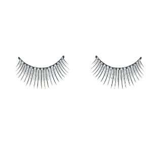  Black Eyelashes with Silver Gems Toys & Games