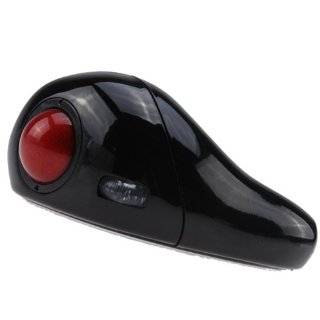 in 1 Wireless Handheld USB Optical Trackball Mouse   Rechargable