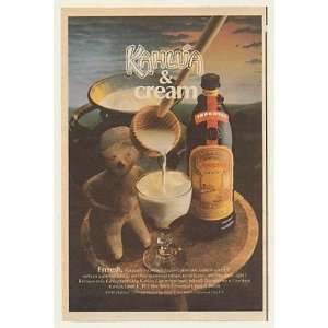    1983 Kahlua and Cream Liqueur Print Ad (47861)