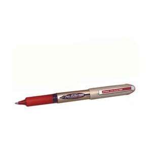  Zeb Roller 2000 Roller Ball Pen, Medium Point, Red Ink 
