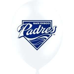 San Diego Padres 11 Balloons 25 Pack