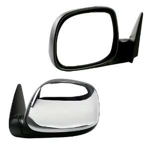   TUNDRA 00 04 DRIVER SIDE POWER MIRROR WITH CHROME COVER Automotive