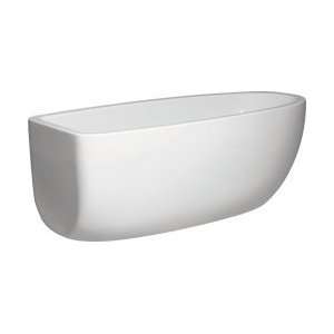   6032   Tub Only with integral drain   White Finish