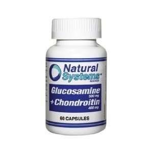  Systems Glucosamine 500 mg + Chondroitin 400 mg 60 capsules Joints 
