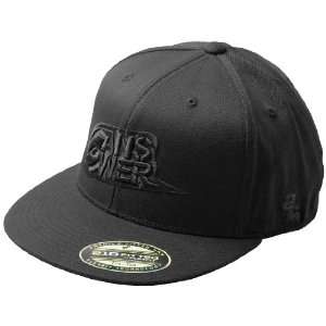  Answer Stacked 210 Fitted Hat , Size Sm Md, Color Black 