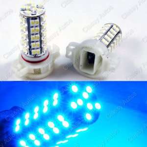  H16 BLUE LED Bulbs 68 SMD Super Bright DRL Fog Lights (A 