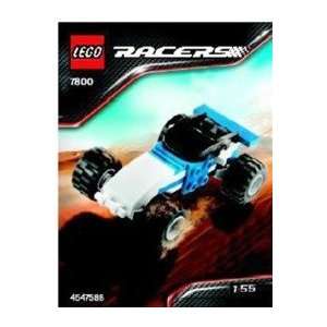  LEGO Racers Tiny Turbos Mini Figure Set #7800 Off Road 
