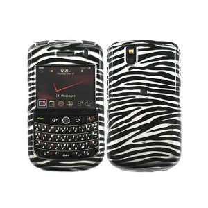  Zebra 2D Crystal Faceplate Case Cover for Blackberry Tour 