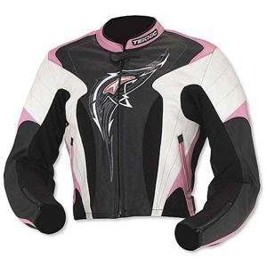    Teknic Womens Venom Jacket   6/Black/White/Pink Automotive