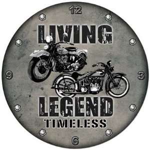    14 Inch Wall Clock   Living Legend Timeless