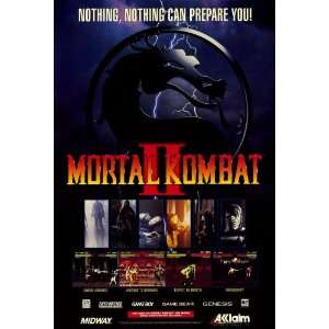  Mortal Kombat (VG) Movie Poster (27 x 40 Inches   69cm x 