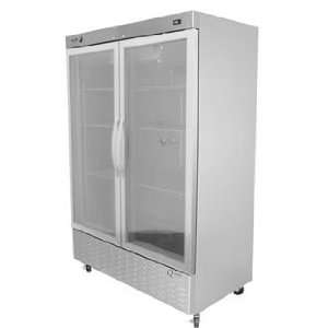  Fagor Commercial Refrigeration QR 2G 2 Glass Door 49cu ft 