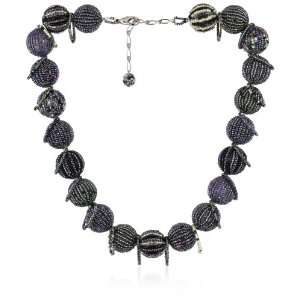    Aid Through Trade Charcoal Grande Sophia Necklace Jewelry