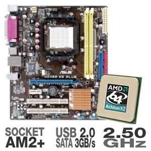  ASUS M2N68 AM PLUS GeForce 7025 MB w/ X2 4850
