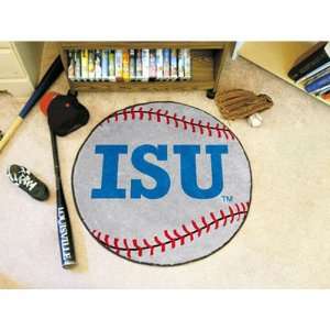   Indiana State Sycamores NCAA Baseball Round Floor Mat (29) Sports