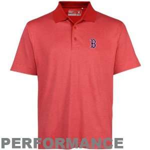  Cutter & Buck Boston Red Sox Red Resolute Performance Polo 