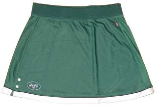 New York Jets womens NFL football short skirt green nwt  