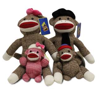   these stylishly dressed monkeys provide classic twists on retro toys