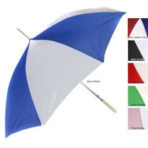 RainWorthy 48 inch Automatic Umbrella (Case of 24)   Pink/ White   065 