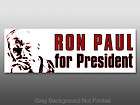 ron paul for president sticker decal bumper 2012 vote returns not 