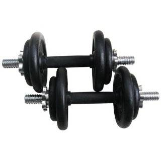50 lbs Adjustable Cast Iron Dumbbells with Solid Dumbbells Handles 