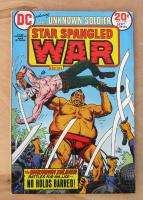STAR SPANGLED WAR UNKNOWN SOLDIER 1972 DC COMIC #164, 165, 168, 170 