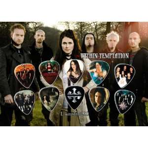  Within Temptation Limited to 200 Guitar Pick Display 