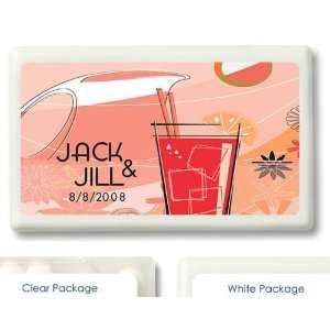 Baby Keepsake Peach Refreshing Drink Design Summer Theme Personalized 