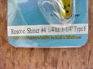 NIP The Producers Lures Roscoes Shiner Yellow Trout  