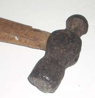 Primitive Antique Hand Forged or Cast Iron Hammer  