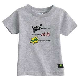    John Deere Infant Moo Oink Roar T Shirt   39571
