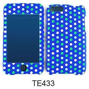   BLUE POLKA DOT SNAP ON CASE COVER PROTECTOR (HOTTIE) Electronics