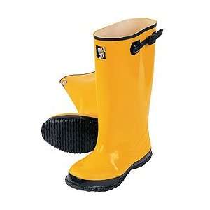 Yellow Slush Rubber Boots 17    Size 12 