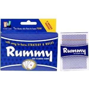  Rummy 2 Deck Card Game Toys & Games