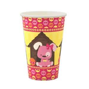  Girl Puppy Dog Cups (8 count) Toys & Games