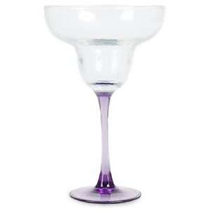  Studio Nova Drinkware Violet Stem Margarita Glass 12 Oz 