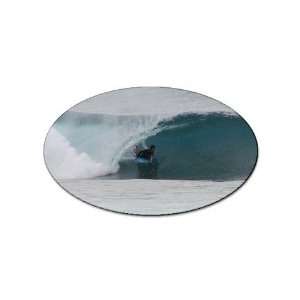  Surfing sport oval magnet
