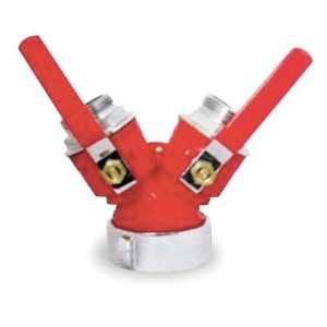  3 Way WYE Brass Ball Valves with Fire Hose Connection Ball 