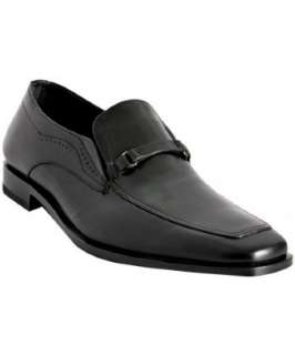 Bruno Magli black leather Bac loafers  