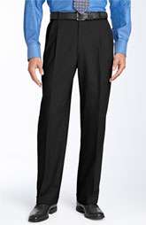 Ballin Double Reverse Pleated Wool Twill Trousers