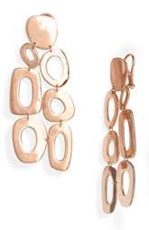 Ippolita Lite Links Large Multi Shape Rosé Chandelier Earrings $595 