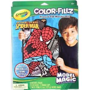  Crayola Model Magic Color Fillz   Spider Man Toys & Games