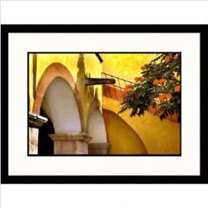  Mexico Convent Arches Framed Photograph Size 23 x 30 