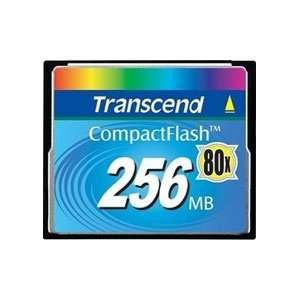   Compact Flash Card   Transcend 256MB CF 80X Compact Flash Card