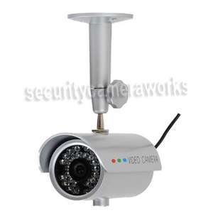 Fake Dummy Security Camera with Fake LED light Surveillance indoor 