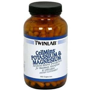  Twinlab CellMins Potassium and Magnesium, 180 Capsules 