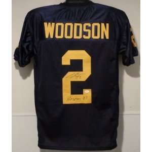  Charles Woodson Autographed/Hand Signed Michigan 