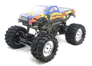 Electric RC Monster Truck 4WD 1/10 Car GROUND POUNDER Amsoil body 